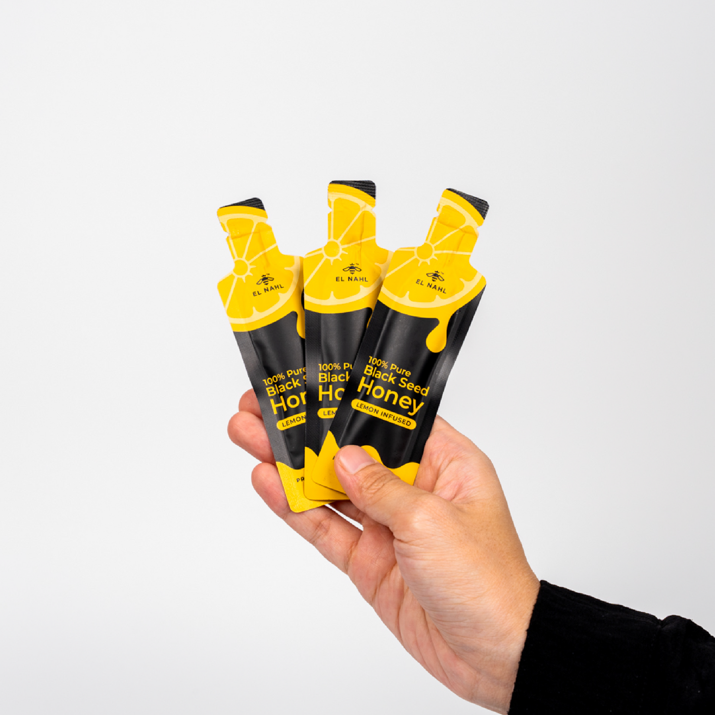 Lemon Infused Honey Sachets