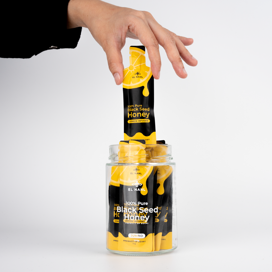 Lemon Infused Honey Sachets