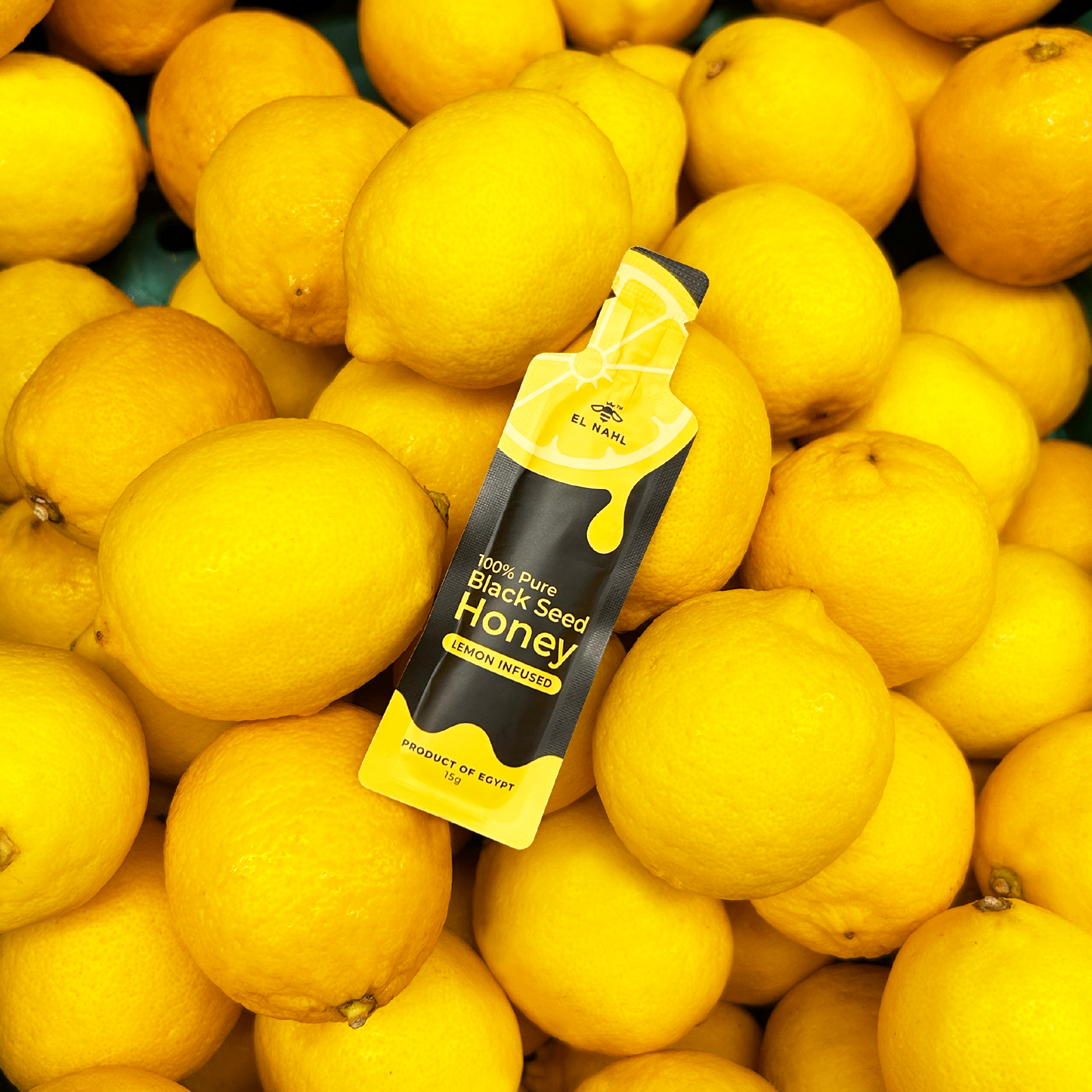 Lemon Infused Honey Sachets