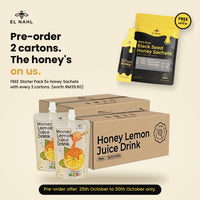 (Pre-Order) 2 Cartons of Honey Lemon Juice