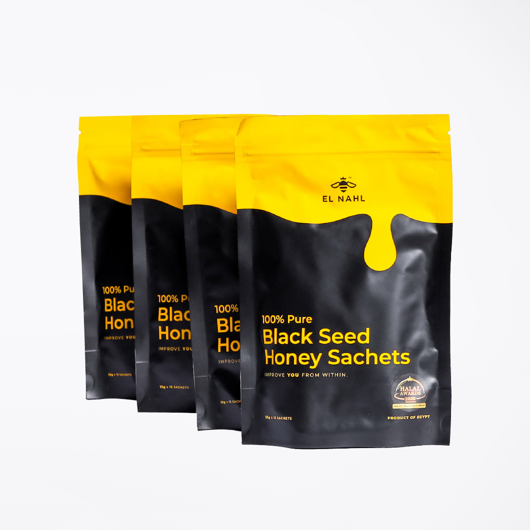 Lemon Infused Honey Sachets