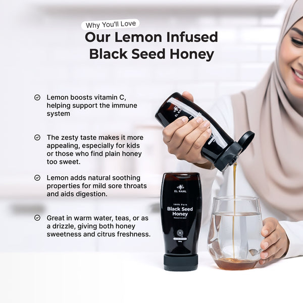 Lemon Infused Squeeze Bottle