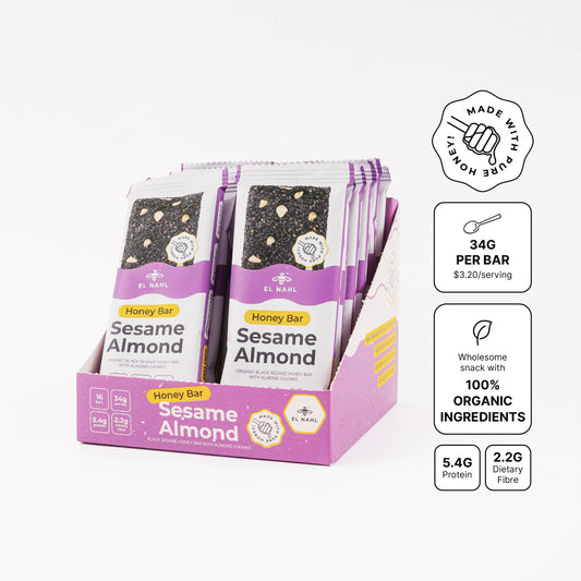 Sesame Almond Honey Bar Bundle