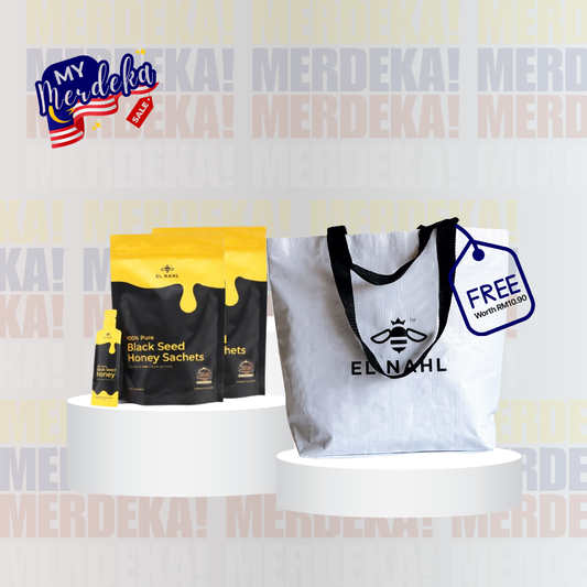 PURE SACHETS DUO - 2 Sachet Original + Free 1x Totebag